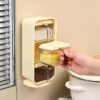 Wall Mounted Punch Free Spice Jar - Image 6