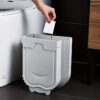 Wall Hanging Trash Can Basket - Image 11