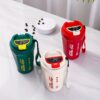 Stainless Steel Coke Design Coffee Mug