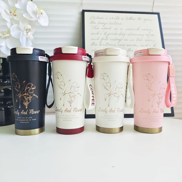 Luxury Insulated Stainless Steel Coffee Mug - Image 4