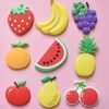 6 Pcs Fruits & Veggies Fridge Magnets - Image 4