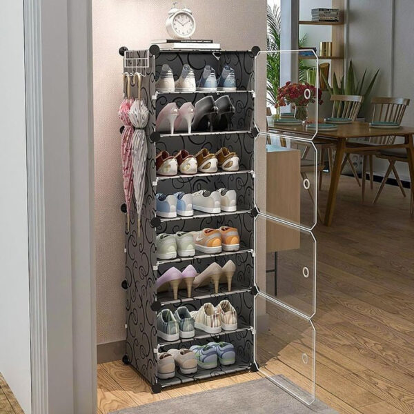 Attachable Cube Cabinets & Shoes Rack - Image 9