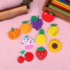 6 Pcs Fruits & Veggies Fridge Magnets - Image 3