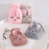 Cute Animal Fluffy Hot Water Bag - Image 2