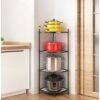 Foldable Corner Shelf with Tripod Base - Image 4