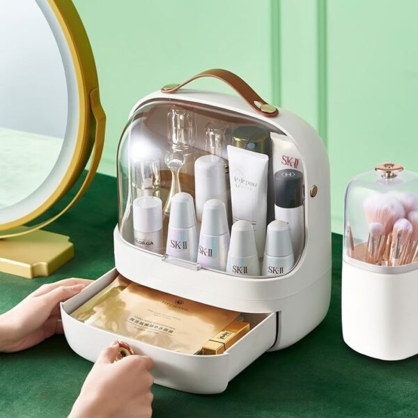 Large Capacity Dustproof Cosmetics Organizer - Image 6