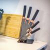 6Pcs Knife Set With Stand - Image 4