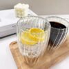 Stripe Double Wall Borosilicate Glass - Image 5