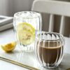 Stripe Double Wall Borosilicate Glass - Image 7