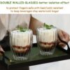 Stripe Double Wall Borosilicate Glass - Image 9