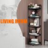 Foldable Corner Shelf with Tripod Base - Image 12