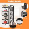 Foldable Corner Shelf with Tripod Base - Image 10